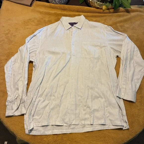 Ralph Lauren Purple Label | Shirts | Ralph Lauren Purple Label Dress Shirt  Purplewhite Large | Poshmark